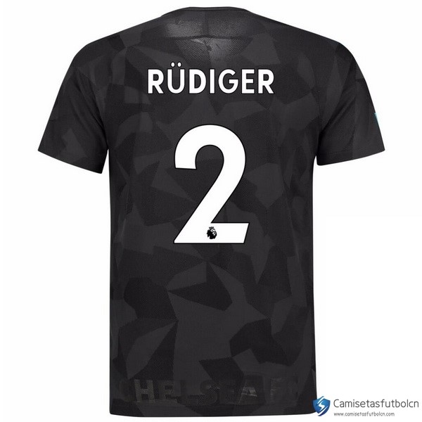 Camiseta Chelsea Tercera equipo Rudiger 2017-18